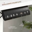Reguleeritava kõrgusega seisulaud 120 × 60 × 72–116 cm, valge