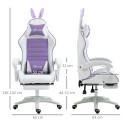 Ergonoomiline mänguritool nimmetoe, jalatoe ja jänesekõrvadega padjaga, lilla