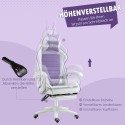 Ergonoomiline mänguritool nimmetoe, jalatoe ja jänesekõrvadega padjaga, lilla