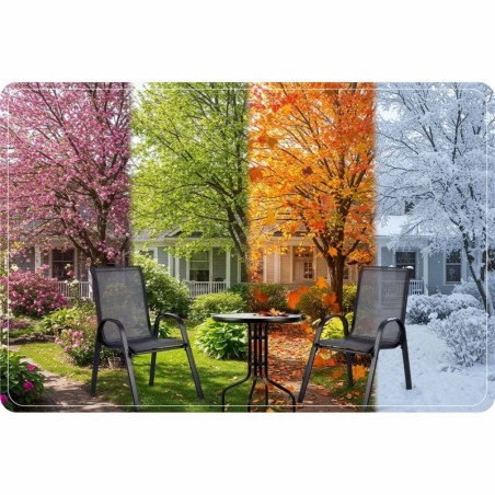 Aiakomplekt: ümmargune laud ja 2 aiatooli | FreshDesign.ee