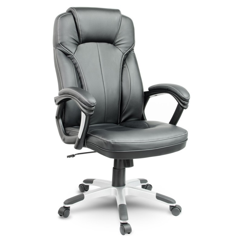 Nahkne kontoritool Sofotel must | FreshDesign.ee