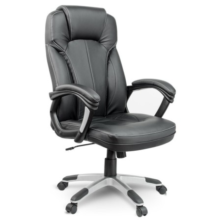 Nahkne kontoritool Sofotel must | FreshDesign.ee