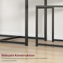 3-osaline baarilauakomplekt: laud ja 2 tooli, hall