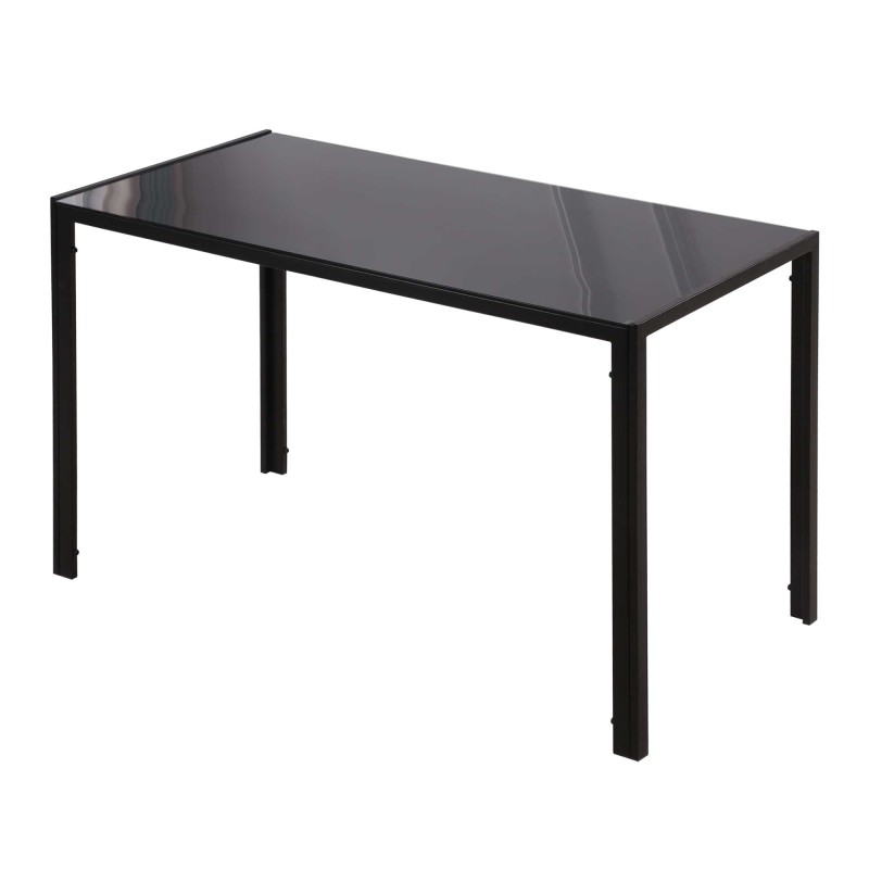 Moodsa disainiga söögi- ja köögilaud 120 × 60 × 75 cm, must