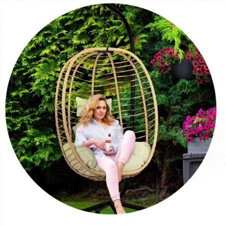 Aia ripptool Toskana must + beežid padjad | FreshDesign.ee