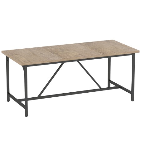 Ristkülikukujuline söögilaud 6–8 inimesele, 180 × 80 × 75,5 cm