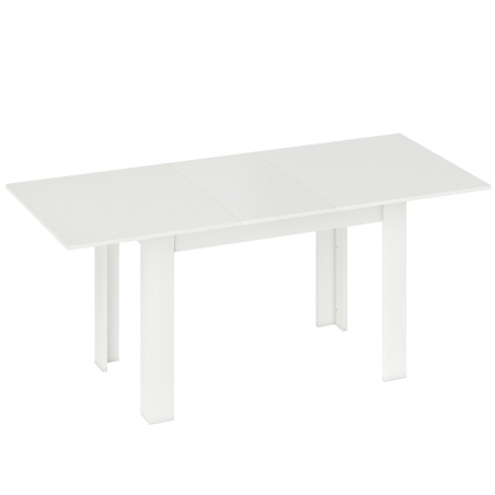 Pikendatav söögilaud 140/180 × 80 cm, 6–8 inimesele, valge