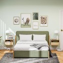 2-osaline seinale kinnitatavate öökappide komplekt, naturaalne