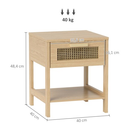Öökapp sahtliga, MDF, 40 × 40 × 48,4 cm