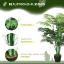 Kunstpalm potis 18 palmilehega, 125 cm