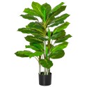 Kunstpuu 95 cm, 33 lehega, potis