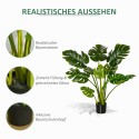 Kunstmonstera potis, 110 cm, sise- ja välistingimustesse