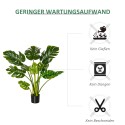Kunstmonstera potis, 110 cm, sise- ja välistingimustesse
