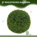 2 kunstpukspuu komplekt UV-kaitsega, roheline