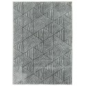 Moodne pestav elutoa vaip 150 × 80 cm, tumehall