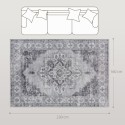 Masinpestav libisemiskindel elutoa vaip 230 × 160 cm, hall