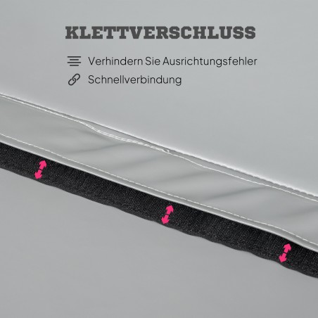 5 cm paksune ümmargune plastmatt postitantsuks, helehall
