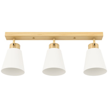 LED-laevalgusti 40 W, 3 E27 sokli ja reguleeritavate valgustipeadega