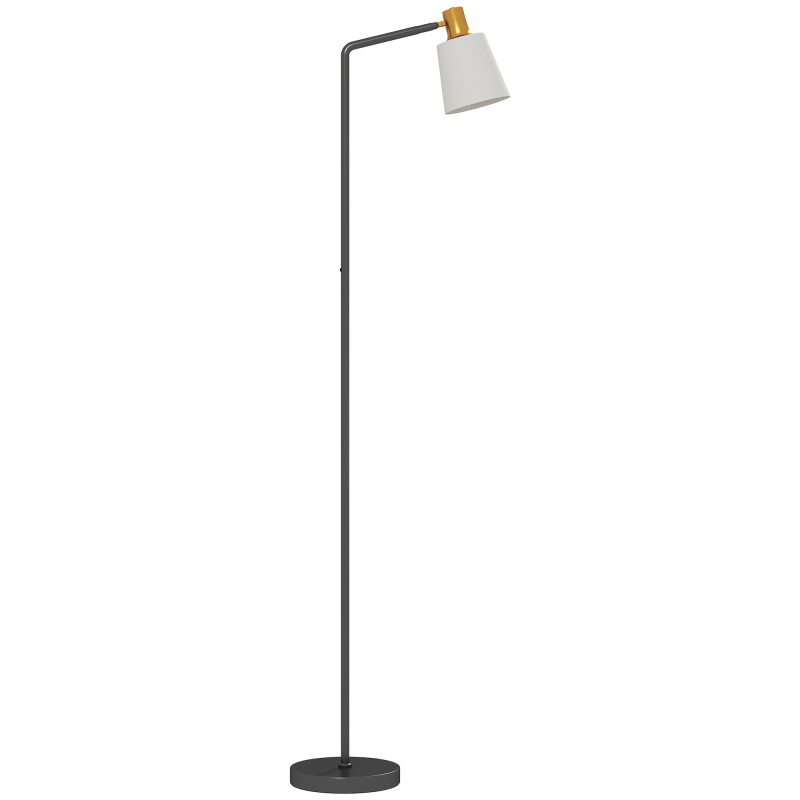 LED-põrandalamp pööratava peaga, 3000 K/4000 K/6500 K, must
