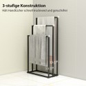 Seisev käterätiredel 3 latiga, teras, 45 × 21,5 × 85 cm