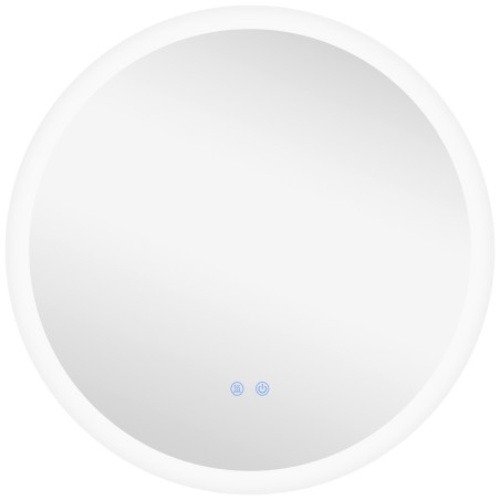 LED-valgustusega vannitoapeegel puuteanduri ja uduvastase funktsiooniga