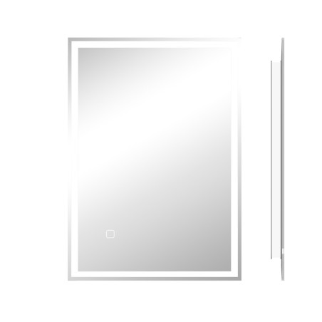 LED-valgustusega vannitoa seinapeegel puutelülitiga, valge