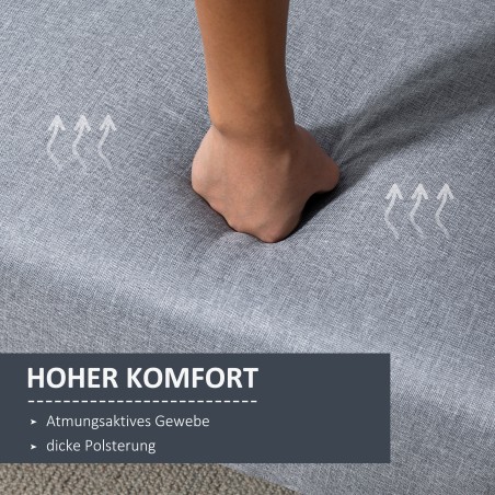 2-kohaline diivanvoodi linase välimusega polüestrist, hall