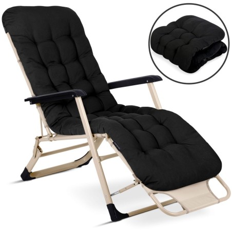 Kokkupandav aiatool padjaga, Chillwell lamamistool, must