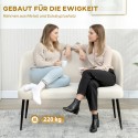 2-kohaline beež diivan sametise kangakatte ning metall- ja puitraamiga