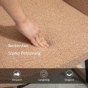 Retrostiilis täispuidust kiiktool, 98 × 71 × 101 cm, pruun