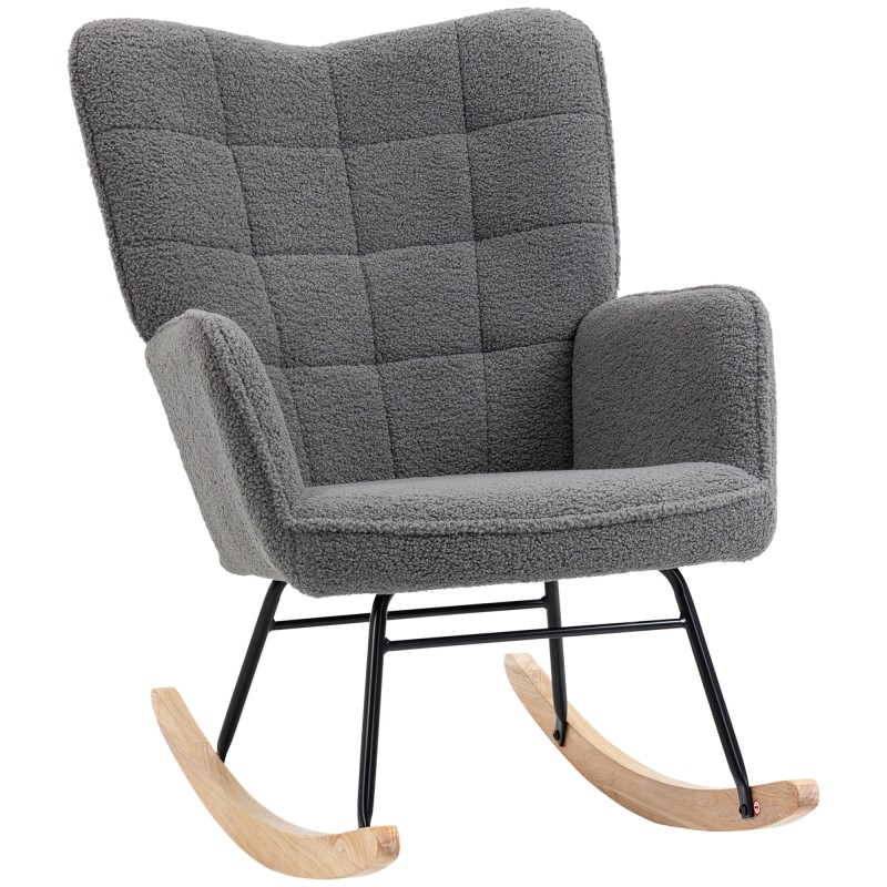 Retrostiilis täispuidust kiiktool, 98 × 71 × 101 cm, tumehall