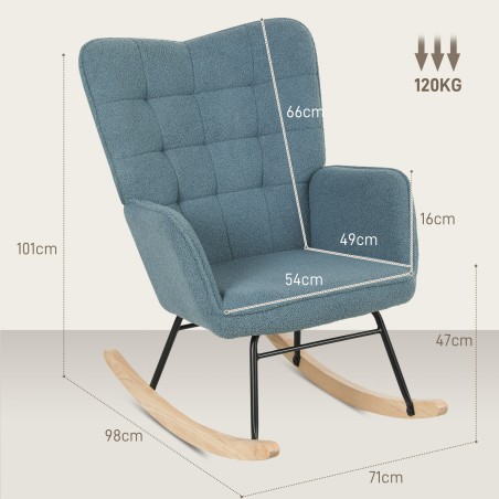 Helesinine ergonoomiline kiiktool ehtsast puidust jalastega