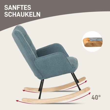 Helesinine ergonoomiline kiiktool ehtsast puidust jalastega