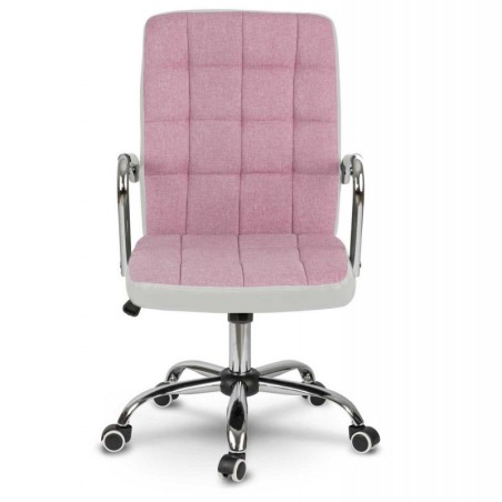 Kangast kontoritool Benton roosa ja valge | FreshDesign.ee