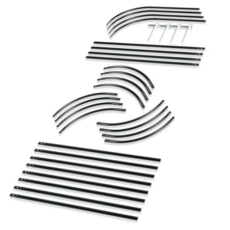 Aia taimetugi pergola sammas 200 cm, must | FreshDesign.ee