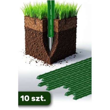 Taime tugi pulgad 120 cm rohelised 10 tk