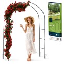 Aia taimetugi pergola kaar 240 cm, must | FreshDesign.ee