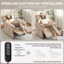 Vibratsioonirežiimidega massaažitool, soojendus- ja mälufunktsiooniga, pruun