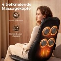 Shiatsu-seljamassaažiseade soojuse, süvamassaaži ja 3-astmelise istmevibratsiooniga