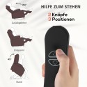 Massaaži ja nimmepiirkonna soojendusega tõusutool, pruun