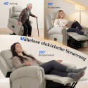 Beež massaažitool tõusmisabi, vibratsiooni- ja kallutusfunktsiooniga