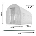 Aiatunnel 2 x 3 m (6m2) valge | FreshDesign.ee
