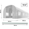 Aiatunnel 2,5 x 4 m (10 m2) valge | FreshDesign.ee