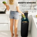 Anduriga köögiprügikast, 50 l, kontaktivaba ja sõrmejäljekindel