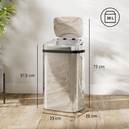 30 l automaatne prügikast liikumisanduriga