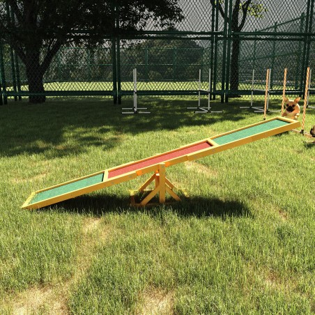 Koerte agility-kiik libisemisvastase pinnaga, kuni 50 kg, 180 × 30 × 30 cm
