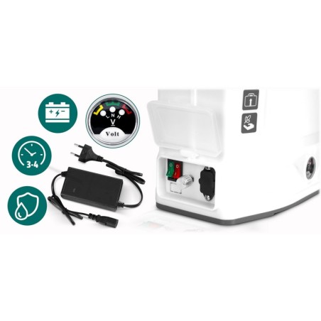 Akutoitel töötav pihusti segistiga | FreshDesign.ee