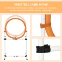 Koerte agility-hüpperõngas 2 ühes koos kandekotiga, 74,5 × 66 × 91 cm