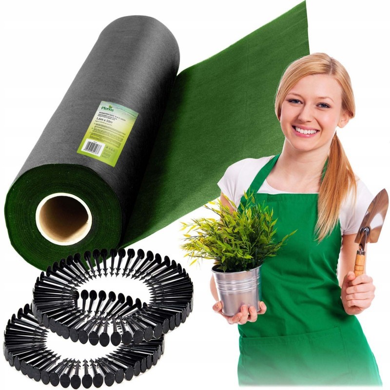 Agro geotekstiil 1,6 m x 50 m 90 g/m2 + 10... | FreshDesign.ee