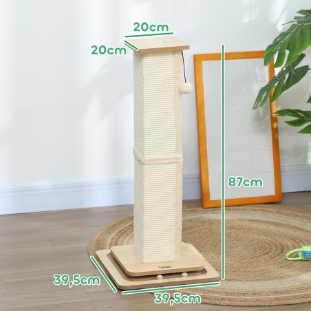 3-ühes kassipuu mängusiini ja palliga, kuni 10 kg, tamm/kreem